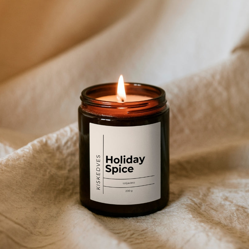 Holiday Spice – ve skleněné hnědé dóze