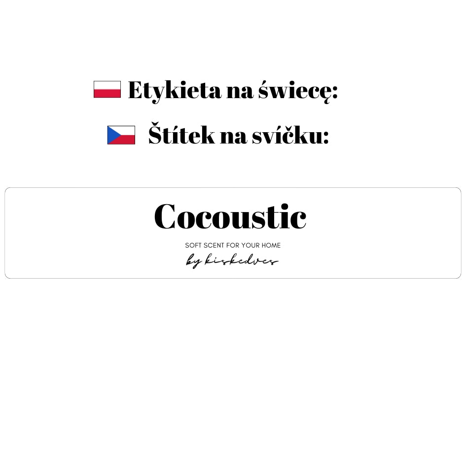 Cocoustic - v kovové dóze