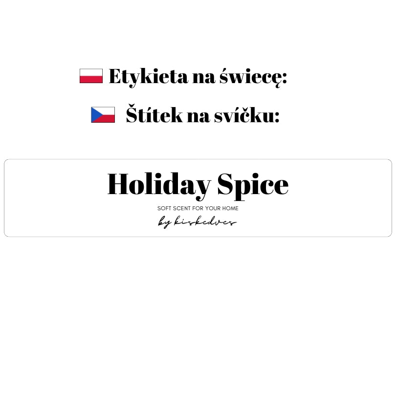 Holiday Spice - v kovové dóze