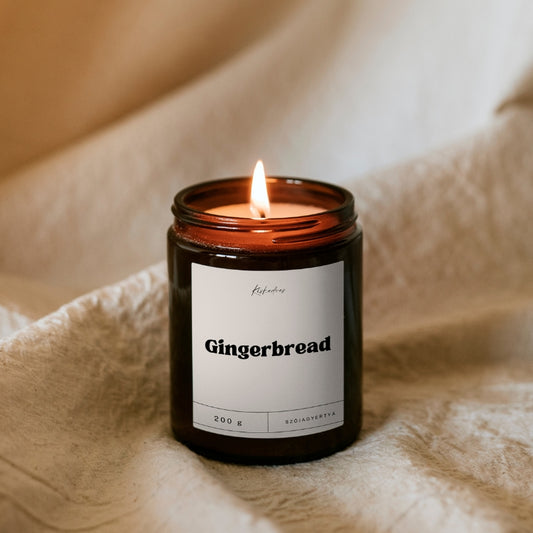 Gingerbread – ve skleněné hnědé dóze