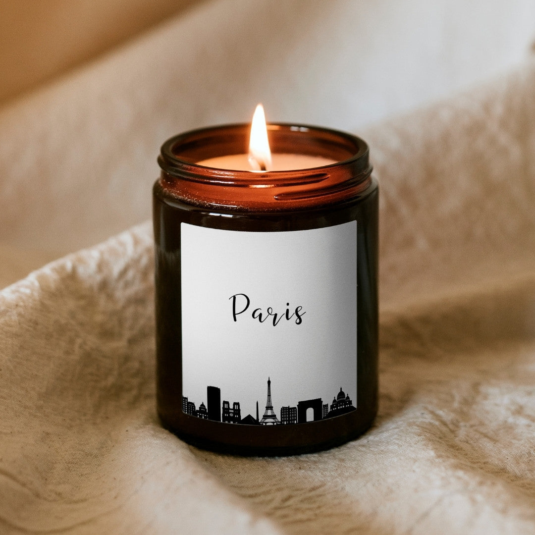 Paris - dekorativní svíčka