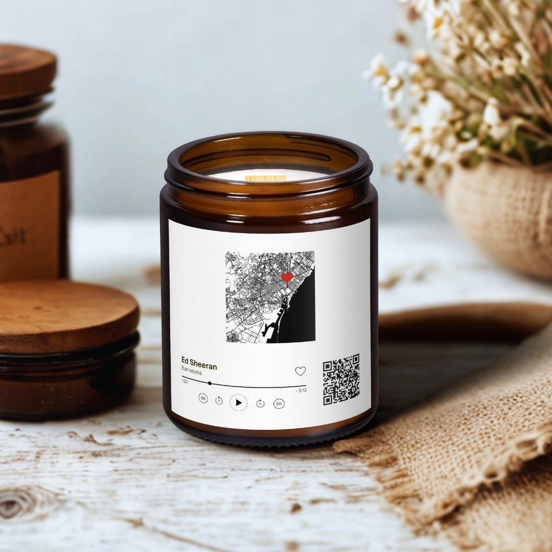 Barcelona „Melodická“ svíčka Kiskedves