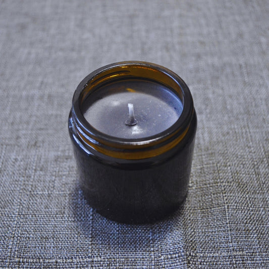 Sweet Vanilla – ve skleněné hnědé dóze, antracitově šedá