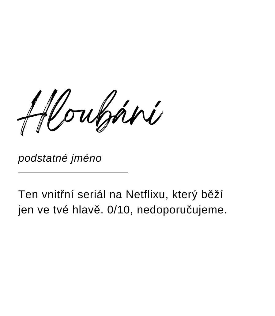 Vonná svíčka „Hloubání“