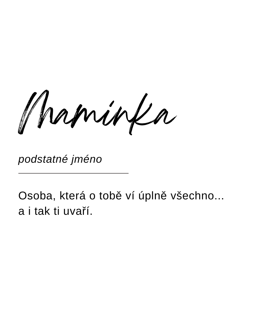 Vonná svíčka „Maminka“