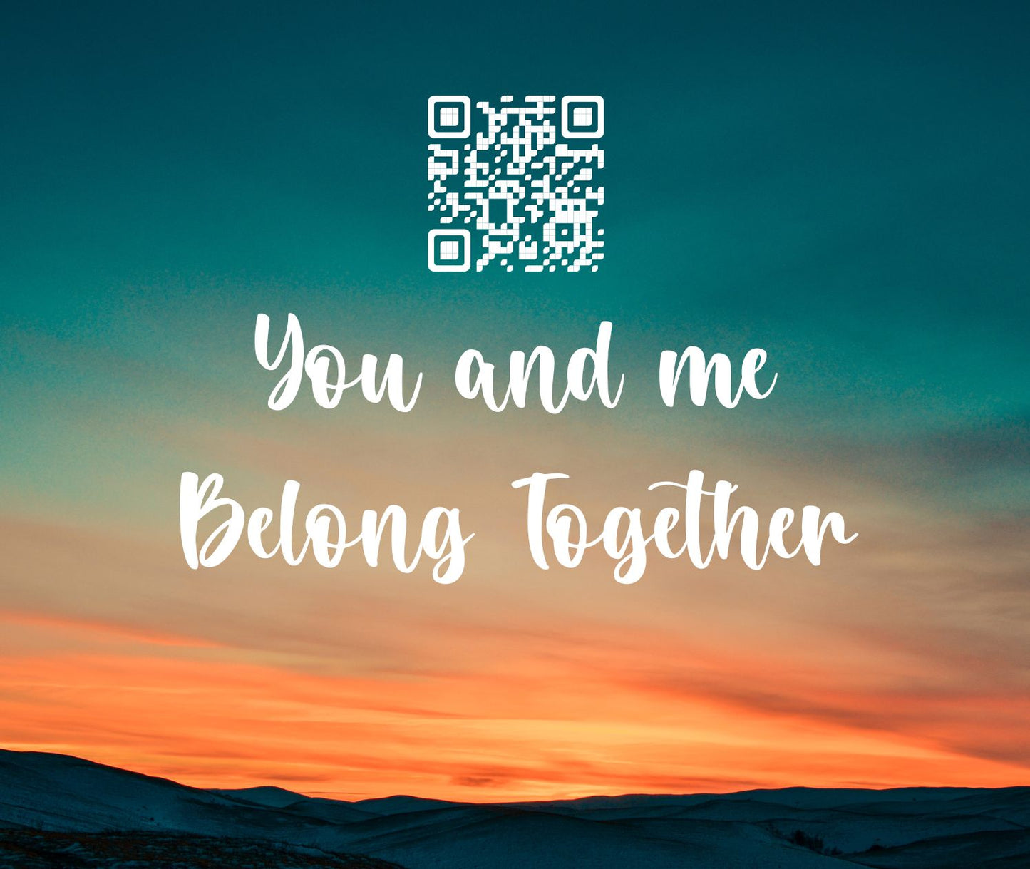 Svíčka Belong Together "Melody".