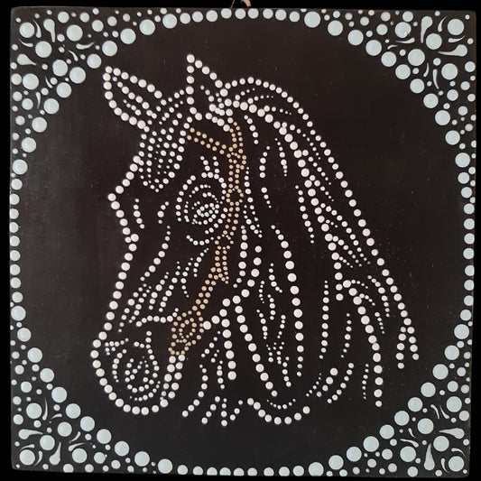 Mandala – závěsná dekorace na zeď 25×25 (03)