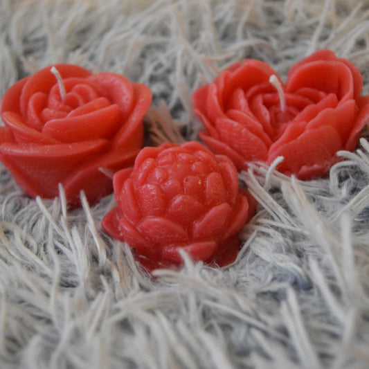 Sada svíček Rose & Heart Harmonie (3 kusy)