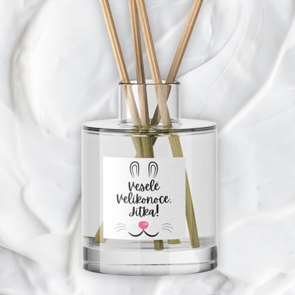 Personalizovaný velikonoční aroma difuzér s vlastní etiketou Kiskedves