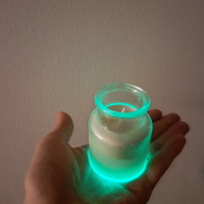 Kouzelná svíčka - ve skleněné lahvičce