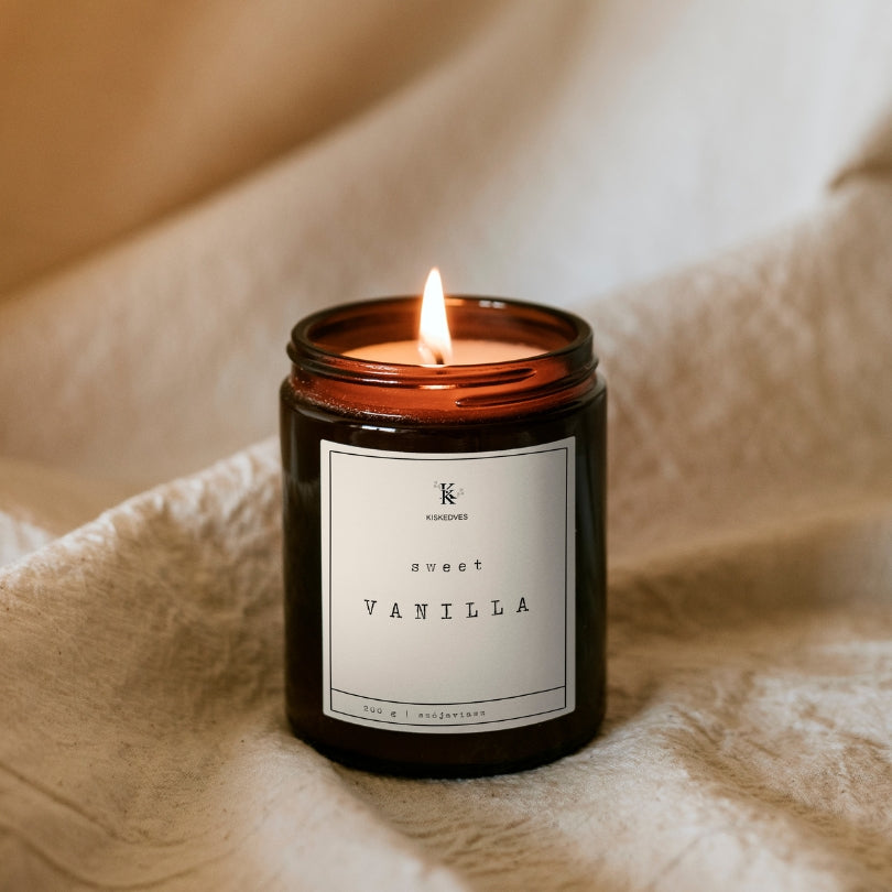 Sweet Vanilla – ve skleněné hnědé dóze