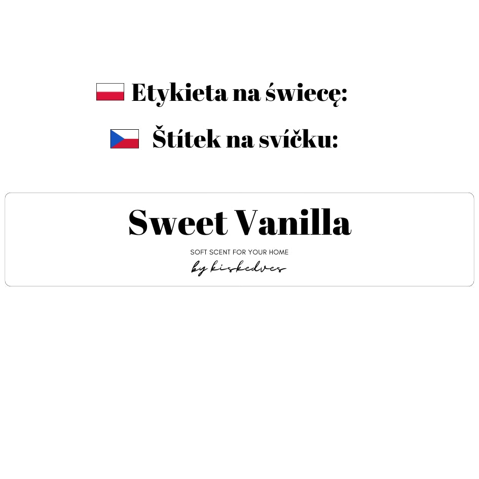 Sweet Vanilla - v kovové dóze