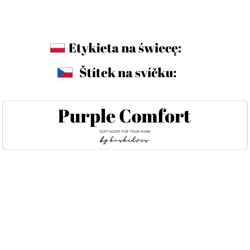 Purple Comfort - v kovové dóze