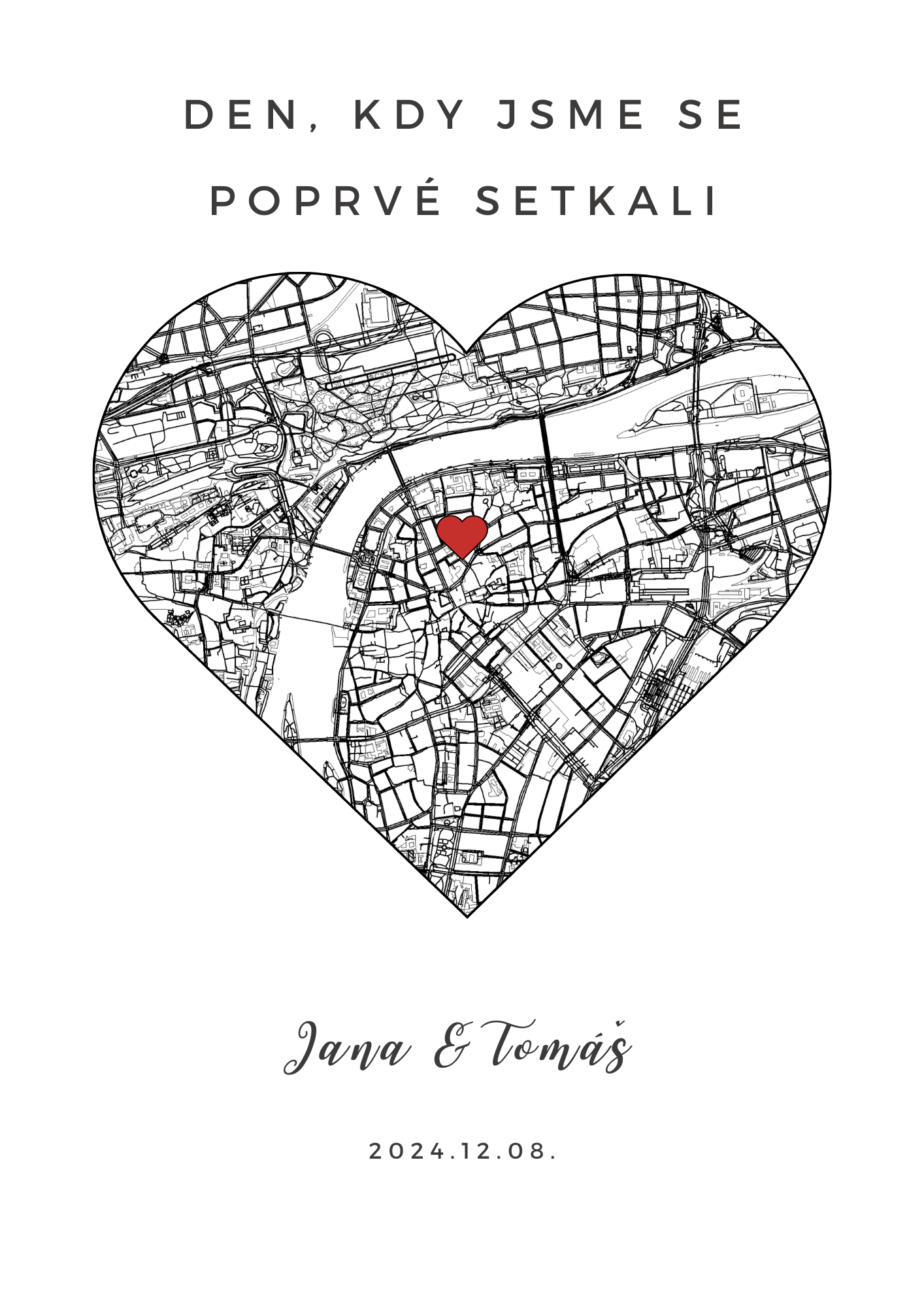 Mapa Kiskedves (Digitální)