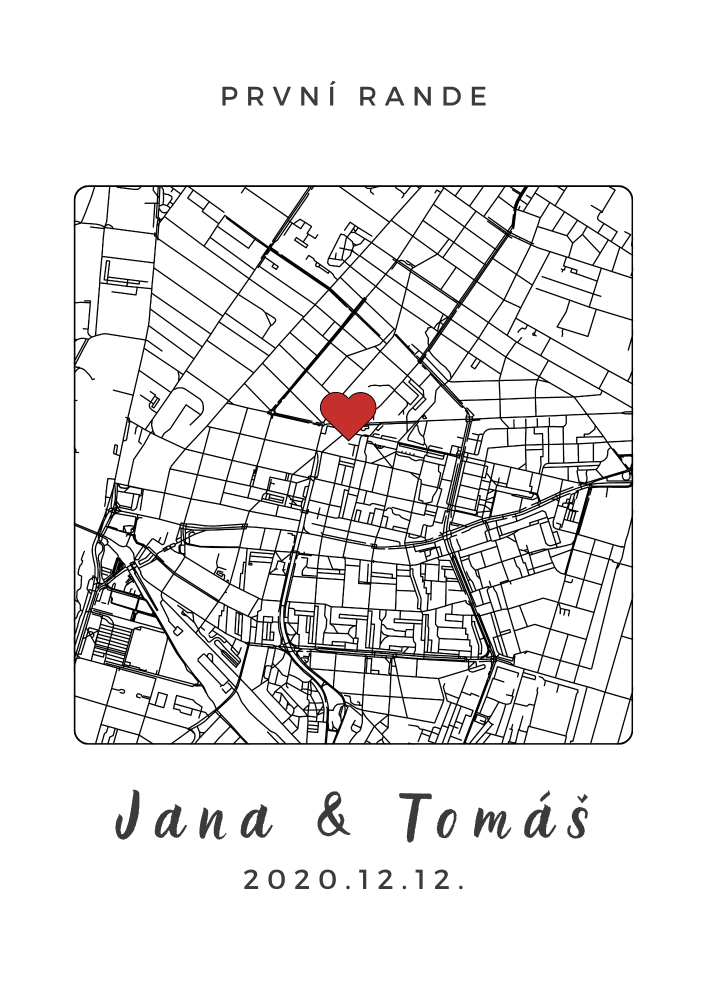 Mapa Kiskedves (Digitální)