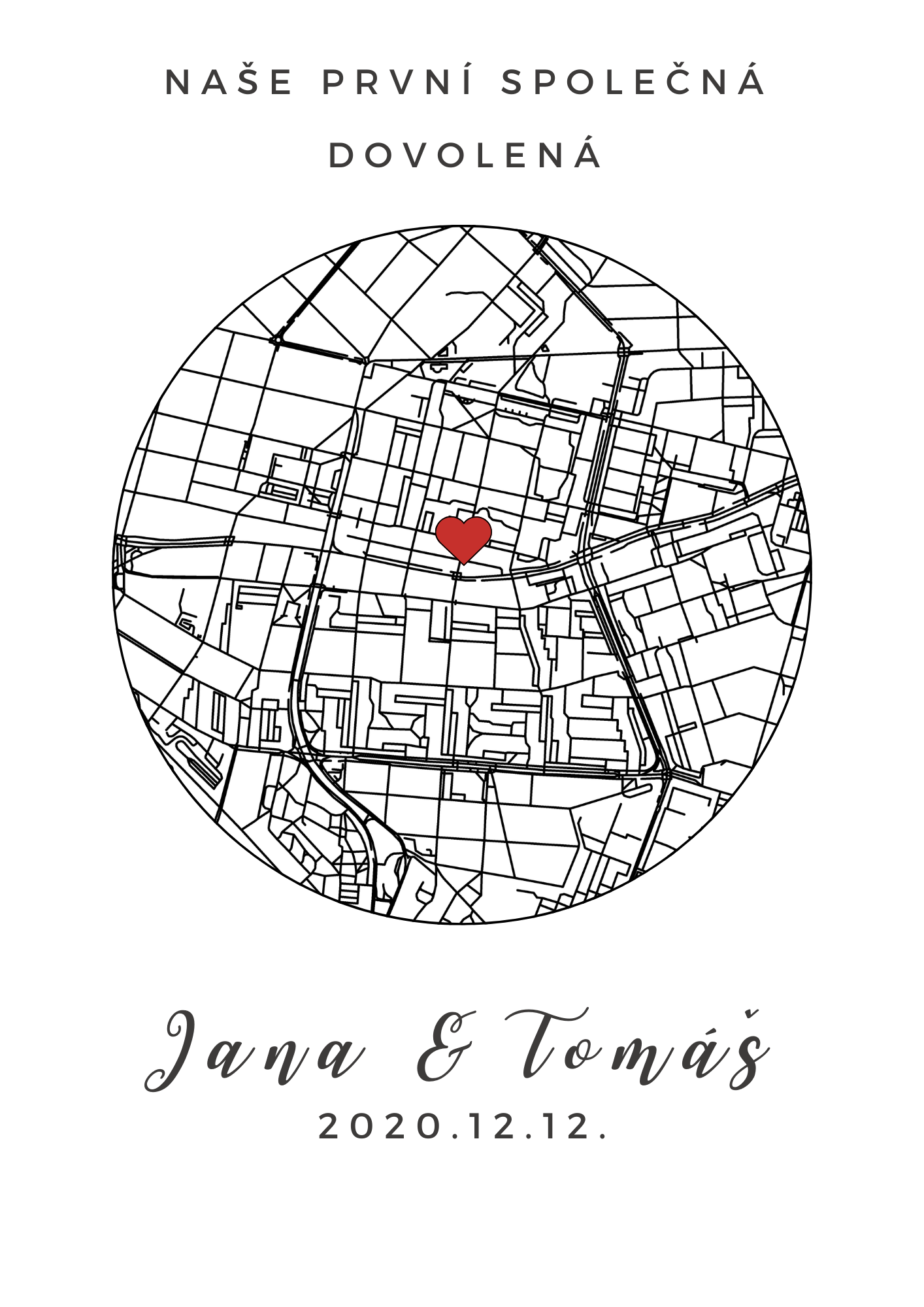 Mapa Kiskedves (Digitální)