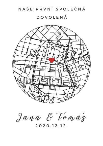 Mapa Kiskedves (Digitální)