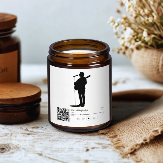 End of Beginning „Melodická“ svíčka Kiskedves