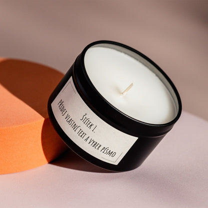Personalizovaná vonná svíčka