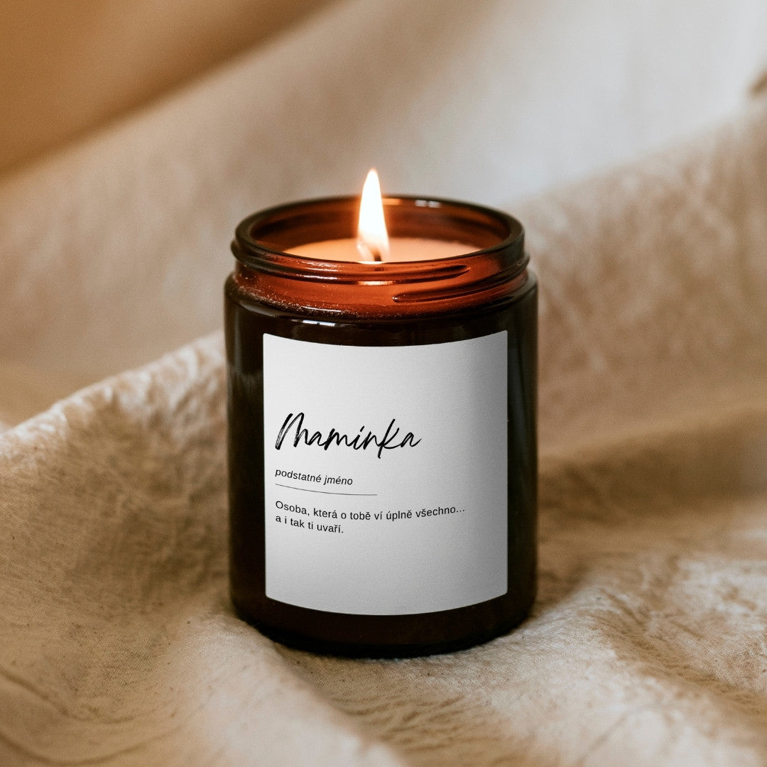 Vonná svíčka „Maminka“
