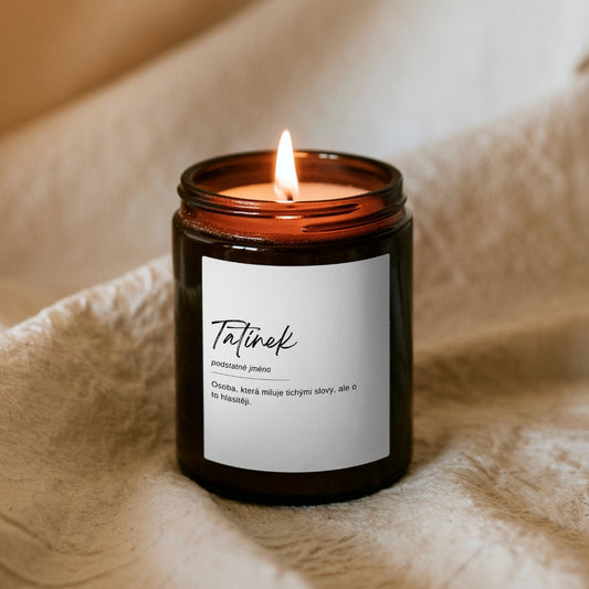 Vonná svíčka „Tatínek“