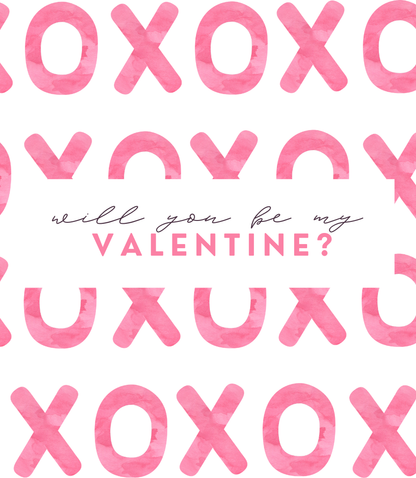 Will you be my Valentine? – svíčka v hnědé sklenici