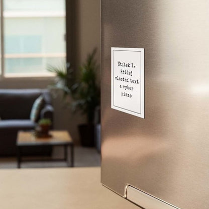 Personalizovaná magnetka na lednici