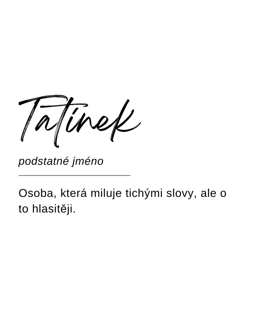 Vonná svíčka „Tatínek“
