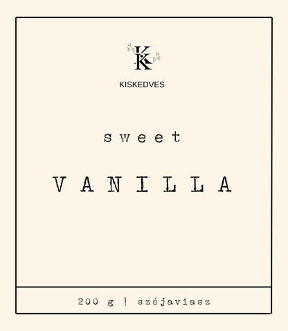 Sweet Vanilla – v hnědé sklenici (antracit)