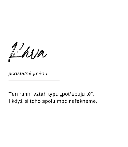 Vonná svíčka „Káva“