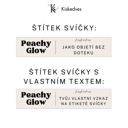 Peachy Glow - v kovové dóze