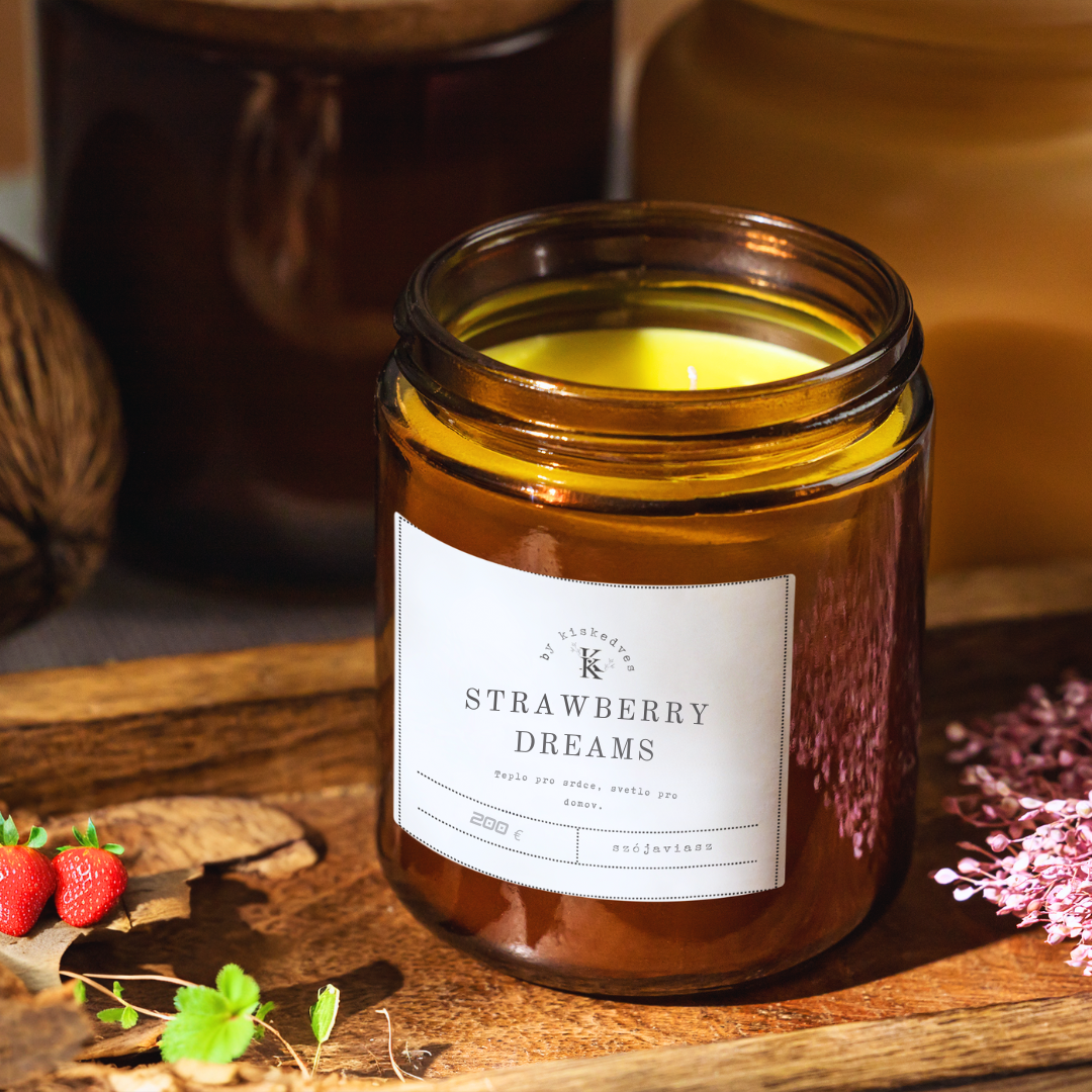 Vonná svíčka od Kiskedves